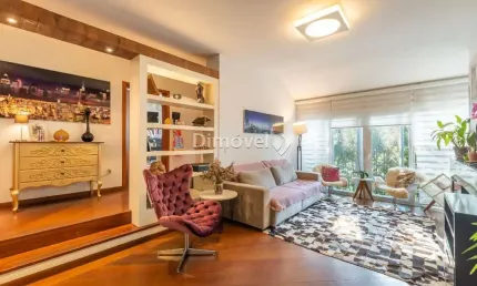 Casa em condomínio fechado com 4 quartos à venda na rua manoel leão, 95, pedra redonda, porto alegre por r$ 1.290.000