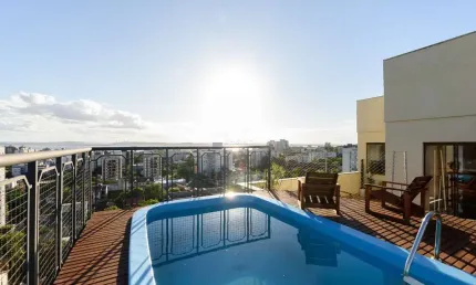 Cobertura com 3 quartos à venda na Travessa Nova Trento, 49, Tristeza, Porto Alegre por R$ 990.000