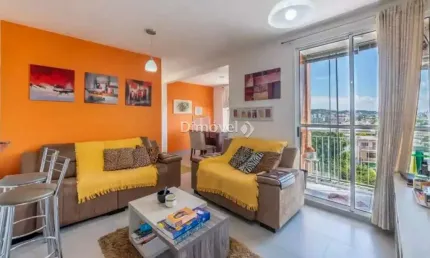 Apartamento com 2 quartos à venda na rua doutor campos velho, 1756, cristal, porto alegre por r$ 330.000