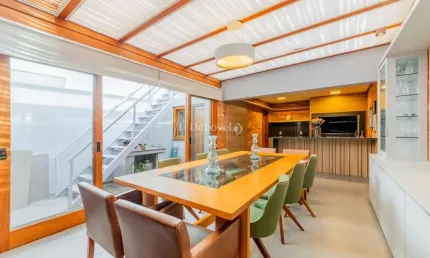 Casa em condomínio fechado com 3 quartos à venda na rua doutor barcelos, 741, tristeza, porto alegre por r$ 1.490.000
