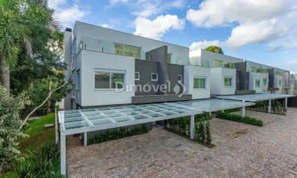 Casa em condomínio fechado com 3 quartos à venda na rua doutor ney de castilhos ferreira, 300, pedra redonda, porto alegre por r$ 2.750.000