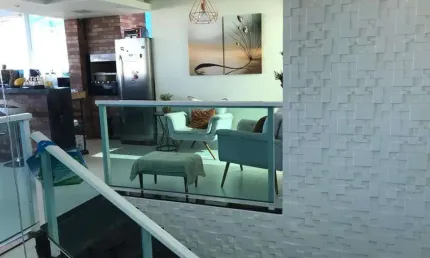 cobertura duplex  rua 3 com 191 metros e  lazer e 3 vagas de garagem vista livre ao lado do colégio na rua 3 Vicente Pires objetivo