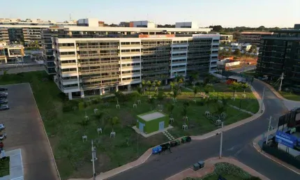 apartamento 4 quartos no noroeste sendo 4 suítes, elevador privativo, lazer completo com 4 vagas altíssimo padrão ao lado do parque Burle Marx novo pronto aceita financiamento