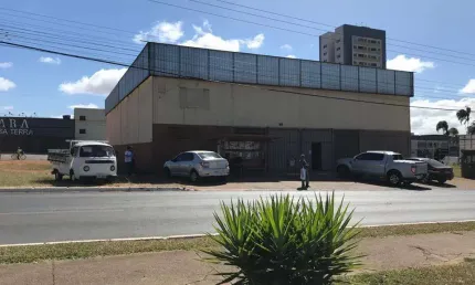 loja pé direto duplo 610 metros alugo em frente avenida principal da samambaia sul