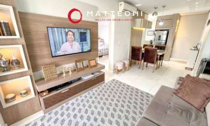 Oportunidade no Centro | Apartamento semimobiliado com sacada e churrasqueira por R$449 mil
