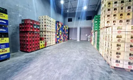 Barracão comercial para locação de 189m2 no bairro greenfield em fazenda rio grande
