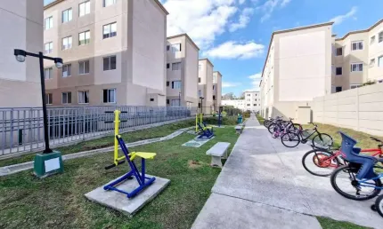 Apartamento para locação de 02 dormitórios no bairro campo de santana em curitiba