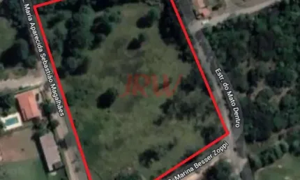 Área residencial a venda com onze mil metros quadrados na cidade de indaiatuba bairro mato dentro.