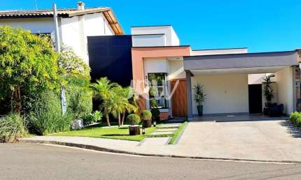 CASA TÉRREA A VENDA NO CONDOMÍNIO VILLA ROMANA NA CIDADE DE INDAIATUBA-SP