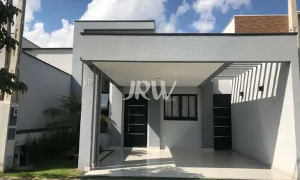 Casa a venda no condomínio park real bairro park real na cidade de indaiatuba