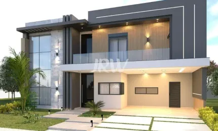 CASA SOBRADO A VENDA NO CONDOMÍNIO MILANO INDAIATUBA/SP  Área do terreno 350 m² Área construída 241,18 m²  3 Suites, todas com closet Sala de estar in