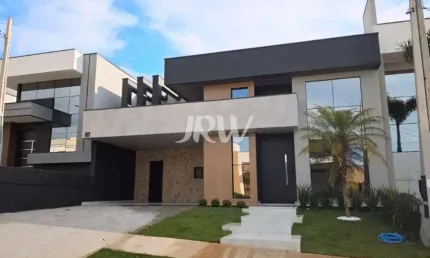 CASA TERREA A VENDA NO CONDOMÍNIO MILANO BAIRRO COLINAS  NA CIDADE DE INDAIATUBA SP
