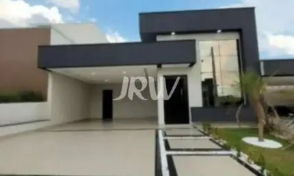 CASA TÉRREA NO CONDOMINIO RESIDENCIAL VIENA NA CIDADE DE INDAIATUBA - SP  Terreno: 250 m² Construção: 180 m²  3 Quartos, sendo 3 suítes (1 Master com
