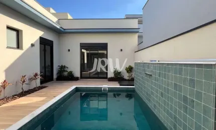 CASA TÉRREA A VENDA NO CONDOMÍNIO JARDIM PIEMONTE BAIRRO ITAICI NA CIDADE DE INDAIATUBA SP