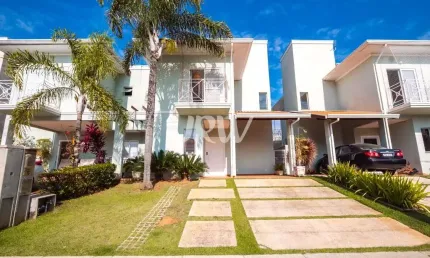 Casa Térrea Para Venda No Condomínio Aromas  em Indaiatuba SP