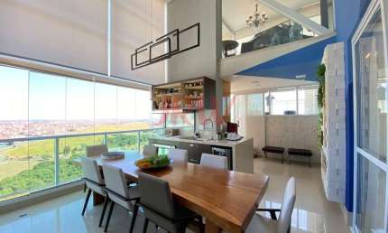 ESPETACULAR COBERTURA DUPLEX COM MEZANINO NO CONDOMÍNIO LE JARDIN INDAIATUBA