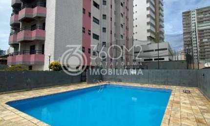 Apartamento para Venda em Praia Grande, Aviação, 1 dormitório, 1 suíte, 2 banheiros, 2 vagas