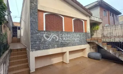 CASA TÉRREA A VENDA, 4 DORMITÓRIOS, SALA, COZINHA, BANHEIRO, QUINTAL, 3 VAGAS + EDÍCULA NOS FUNDOS. JARDIM CASABLANCA - JARDIM SÃO LUIS.