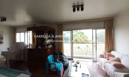 APARTAMENTO A VENDA, 4 DORMITÓRIOS, 4 SUÍTES, SALA DE JANTAR E ESTAR SACADA, DEPENDÊNCIA DE EMPREADA, 3 VAGAS COBERTAS- MORUMBI.