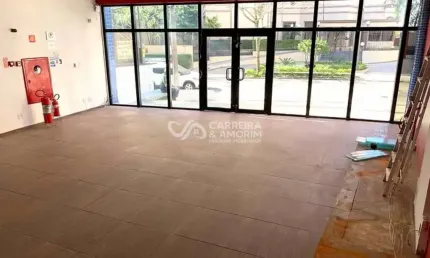 Aluguel de ponto comercial de alto padrão em são paulo-sp, jardim monte kemel: 2 salas, 2 banheiros, 3 vagas, 145m².