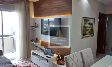 Apartamento com 2 dormitórios, 69 m² - venda por R$ 583.000 ou aluguel por R$ 4.843/mês - Parque Industrial - São José dos Campos/SP