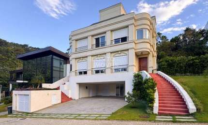 Casa em condomínio fechado com 4 quartos à venda na Rodovia Haroldo Soares Glavan, 115, Cacupé, Florianópolis por R$ 5.300.000