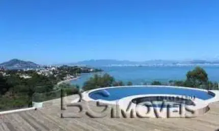 Casa em condomínio fechado com 5 quartos à venda na estrada haroldo soares glavan, 4450, cacupé, florianópolis por r$ 17.000.000