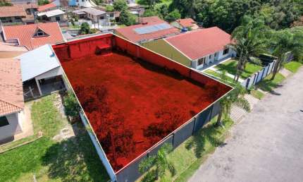 Terreno à venda na Alberto Alves, Vila Elizabeth, Campo Largo por R$ 430.000