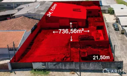 Terreno à venda na valentin fedalto, 150, vila ferrari, campo largo por r$ 650.000