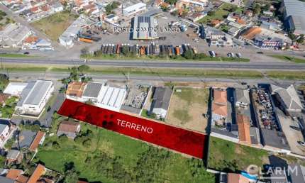 Terreno à venda na Domingos Vaz da Silva, 35, Jardim Busmayer, Campo Largo por R$ 970.000