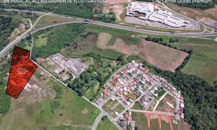 Terreno à venda na Dom Rodrigo, 1800, Loteamento Itaboa, Campo Largo por R$ 750.000