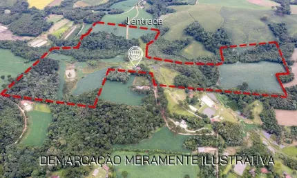 Chácara / sítio à venda na Antonio Gomes de Lima, 1, Formigueiro, Araucária por R$ 2.500.000