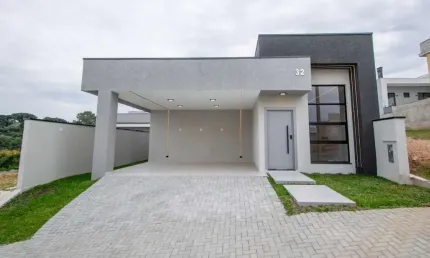 Casa em condomínio fechado com 3 quartos à venda na Vereador Alberto Klemes, 36, Jardim das Américas, Campo Largo por R$ 937.000