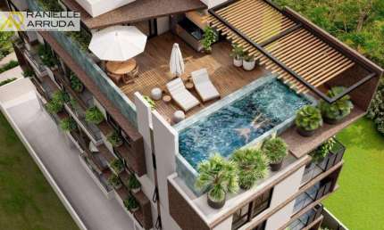 Apartamento com 2 dormitórios à venda, 55 m² por R$ 450.000,00 - Intermares - Cabedelo/PB