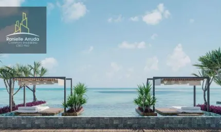 Flat com 1 dormitório à venda, 44 m² por R$ 659.076,17 - Bessa - João Pessoa/PB