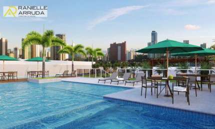 Apartamento com 2 dormitórios à venda, 66 m² por R$ 609.592,00 - Manaíra - João Pessoa/PB