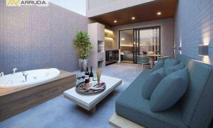 Flat com 1 dormitório à venda, 24 m² por R$ 317.322,32 - Intermares - Cabedelo/PB