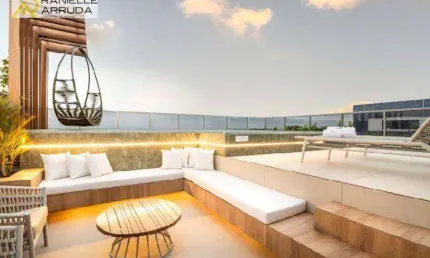 Flat com 1 dormitório à venda, 29 m² por R$ 582.001,67 - Bessa - João Pessoa/PB
