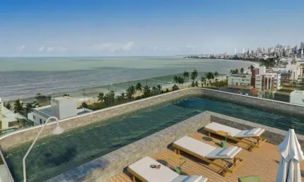 Flat com 1 dormitório à venda, 20 m² por R$ 350.000,00 - Jardim Oceania - João Pessoa/PB