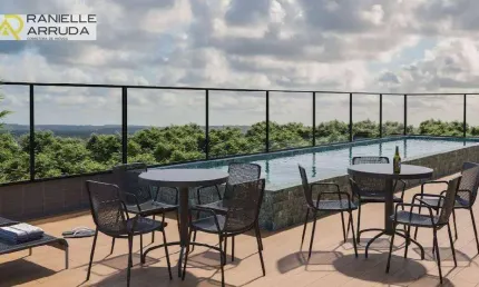 Apartamento com 2 dormitórios à venda, 56 m² por r$ 439.000,00 - bessa - joão pessoa/pb