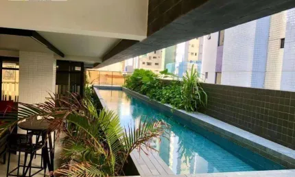 Apartamento com 1 dormitório à venda, 35 m² por R$ 450.000 - Tambaú - João Pessoa/PB