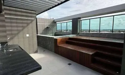 Cobertura com 2 dormitórios à venda, 105 m² por R$ 781.000 - Aeroclube - João Pessoa/PB