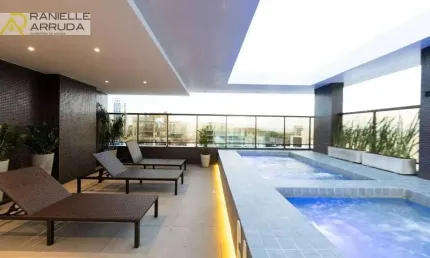 Apartamento com 2 dormitórios à venda, 44 m² por r$ 650.000,00 - jardim oceania - joão pessoa/pb