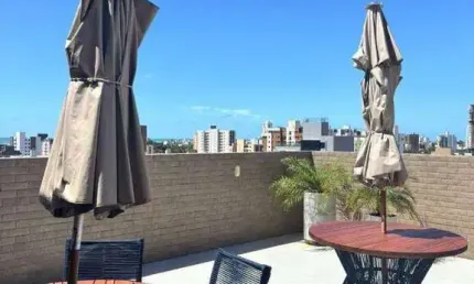 Apartamento com 2 dormitórios para alugar, 57 m² por r$ 3.700/mês - bessa - joão pessoa/pb