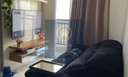 Lindo apartamento 02 quartos com varanda e vaga na Taquara