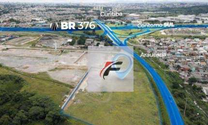 Terreno à venda na Rua Vicente Michelotto, 4812, Cidade Industrial, Curitiba