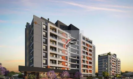 Apartamento com 3 dormitórios à venda, 64 m² por r$ 793.385,10 - portão - curitiba/pr