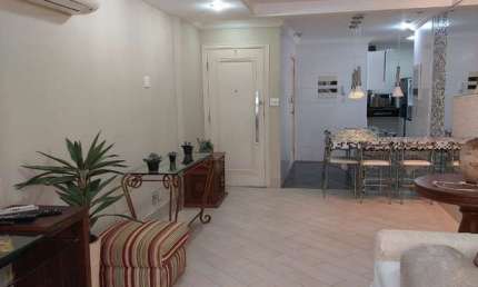 Apartamento com 2 quartos para alugar no José Menino, Santos , 90 m2 por R$ 3.700