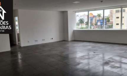 Sala comercial com 5 salas para alugar no Gonzaga, Santos , 148 m2 por R$ 15.500