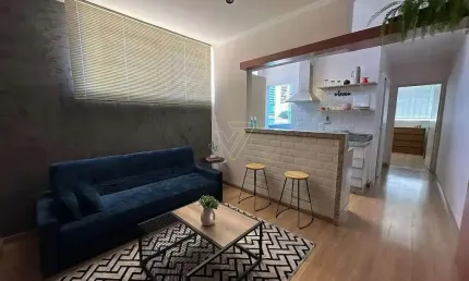 Apartamento à venda no centro, mobiliado e completo!